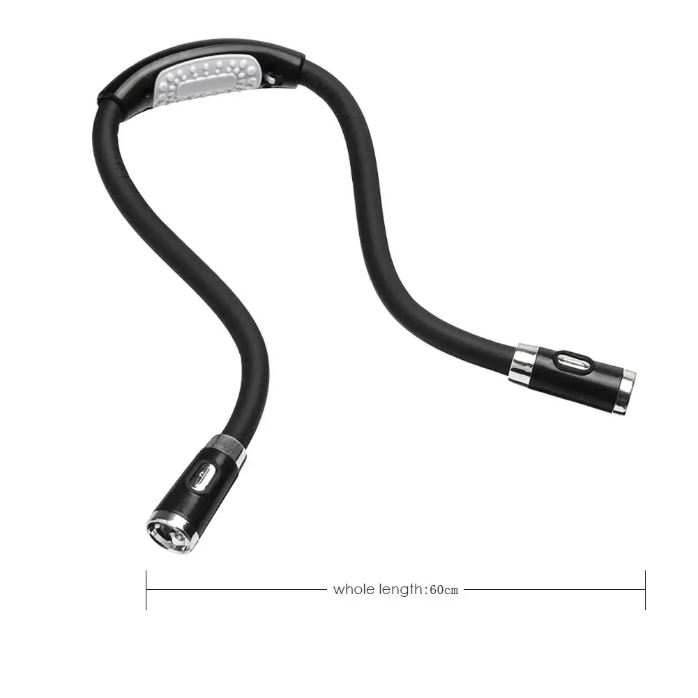 LED Night Light Flexible Handsfree Hug Neck Reading Book Lights Flashlight Rechargeable Soft Silicone Study Lamps For Student 
LED Night Light Flexible Handsfree Hug Neck Reading Book Lights Flashlight Rechargeable Soft Silicone Study Lamps For Student