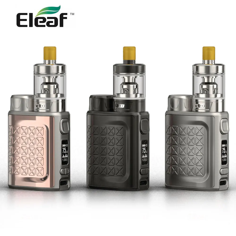 100% оригинальный набор Eleaf iStick Pico 2 75 Вт с баком атомайзера GZeno S 4 мл Pico2 бокс мод GZ