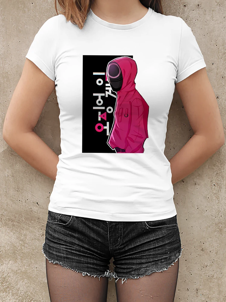 Ulzzang Fashion Squid Game Tshirt Femme Kpop Clothes Women Gothic Sexy Short Sleeve 2021 Ropa Aesthetic Y2k Young Casual Urban
Ulzzang Fashion Squid Game Tshirt Femme Kpop Clothes Women Gothic Sexy Short Sleeve 2021 Ropa Aesthetic Y2k Young Casual Urban