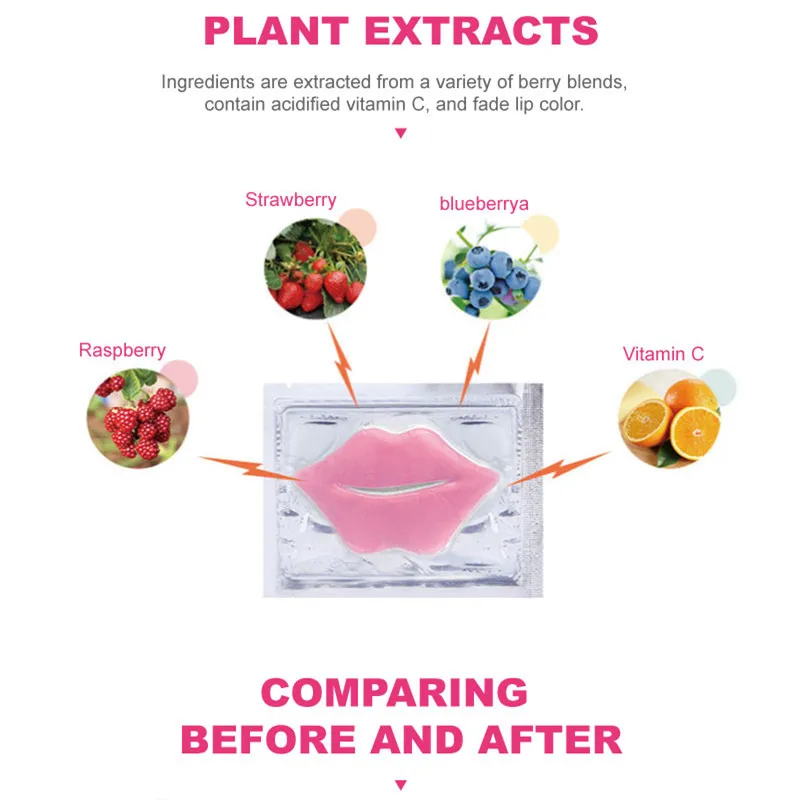 10Pcs Beauty Super Lip Plumper Pink Crystal Collagen Lip Mask Patches Moisture Essence Wrinkle Ance korean Cosmetics Skin Care
10Pcs Beauty Super Lip Plumper Pink Crystal Collagen Lip Mask Patches Moisture Essence Wrinkle Ance korean Cosmetics Skin Care