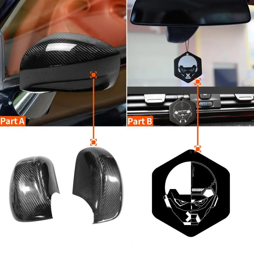 2Pcs Rear-view Mirror Protectors Accurate Dimension Carbon Fiber Dedicated Side Mirror Covers for Nissan GTR R35 2008-2020
2Pcs Rear-view Mirror Protectors Accurate Dimension Carbon Fiber Dedicated Side Mirror Covers for Nissan GTR R35 2008-2020