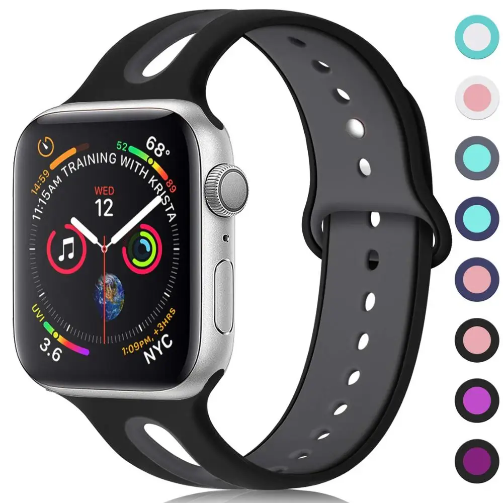 Ремешок силиконовый для Apple Watch band 44 мм 40 мм 42 мм 38 мм, браслет для iwatch 5 4 3 SE 6 7 41 мм 45 мм
Ремешок силиконовый для Apple Watch band 44 мм 40 мм 42 мм 38 мм, браслет для iwatch 5 4 3 SE 6 7 41 мм 45 мм