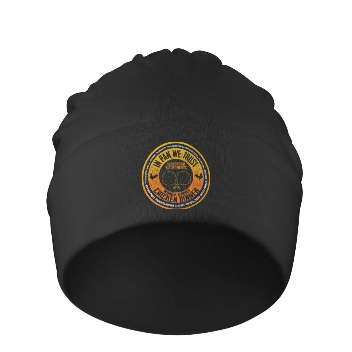 Bonnet PUBG Playerunknown's Battlegrounds Cycling Knitting Hat In Pan We Trust Winter Warm Design Skullies Beanies Caps
Bonnet PUBG Playerunknown's Battlegrounds Cycling Knitting Hat In Pan We Trust Winter Warm Design Skullies Beanies Caps