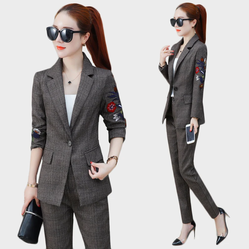 Trending Products Elegant women blazer Stylish clothes Women office clothing set Embroidered Lady clothes set Free shipping 216
Trending Products Elegant women blazer Stylish clothes Women office clothing set Embroidered Lady clothes set Free shipping 216