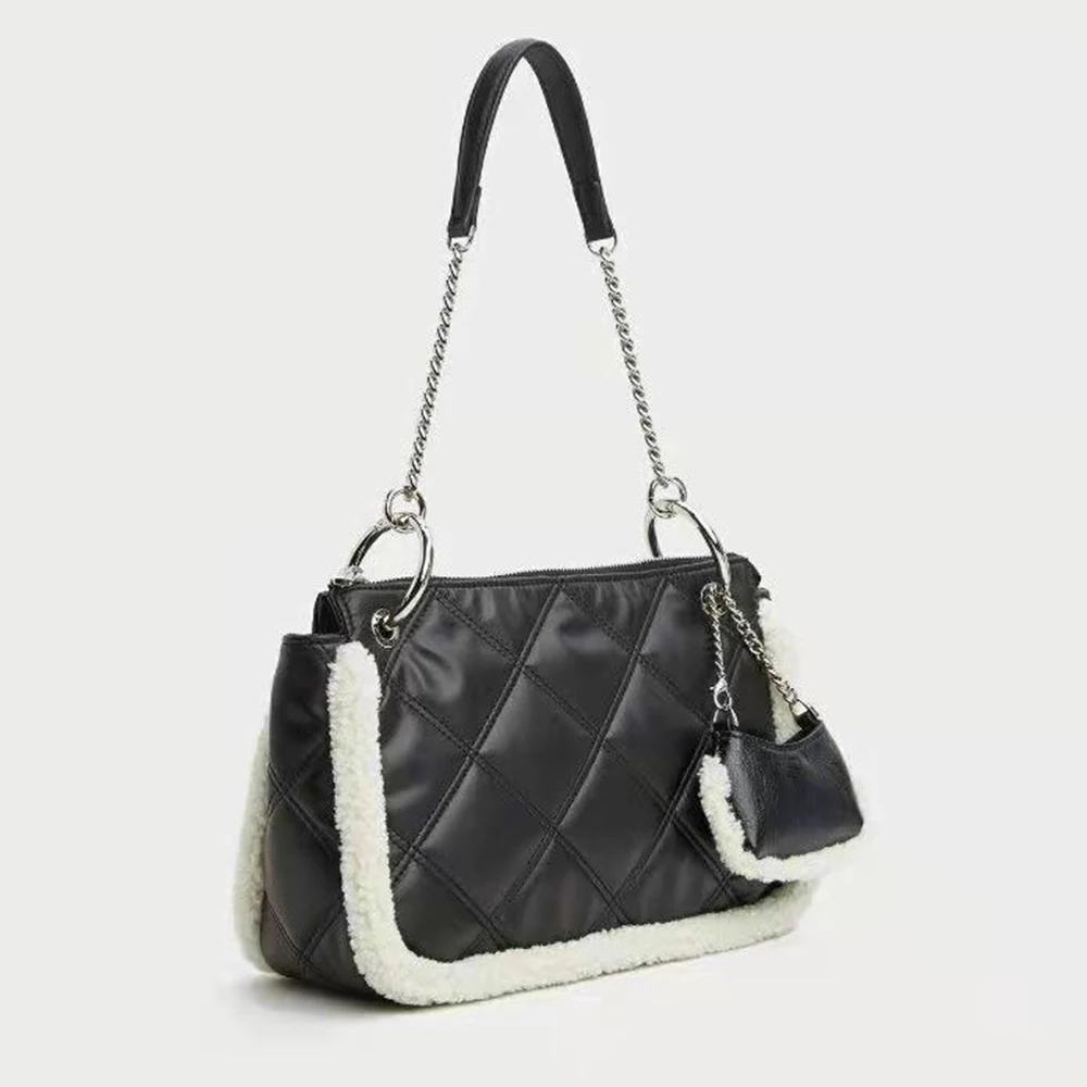 Designer Lambswool Lingge Handbags and Purses Brands Quilted Women Shoulder Bag Fashion Lingge Tote Padded Square Bags for Women
Designer Lambswool Lingge Handbags and Purses Brands Quilted Women Shoulder Bag Fashion Lingge Tote Padded Square Bags for Women