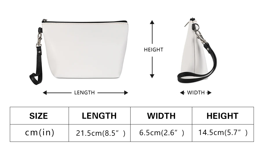 NOISYDESIGNS Women Make up Travel Cosmetic Bags Custom Image PU Leather Organizer Eco Printed Waterproof Neceser Storage Bag
NOISYDESIGNS Women Make up Travel Cosmetic Bags Custom Image PU Leather Organizer Eco Printed Waterproof Neceser Storage Bag