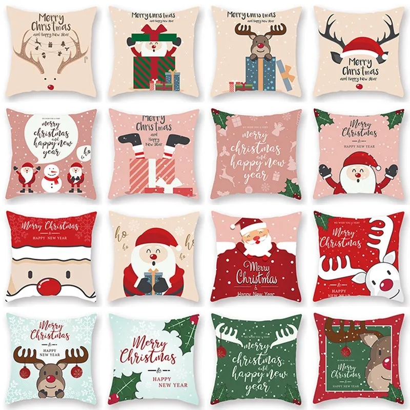 Merry Christmas Cushion Cover Santa Claus Elk Christmas Decoration Home 2021 Christmas Ornament Flocking DIY 2022 New Year
Merry Christmas Cushion Cover Santa Claus Elk Christmas Decoration Home 2021 Christmas Ornament Flocking DIY 2022 New Year