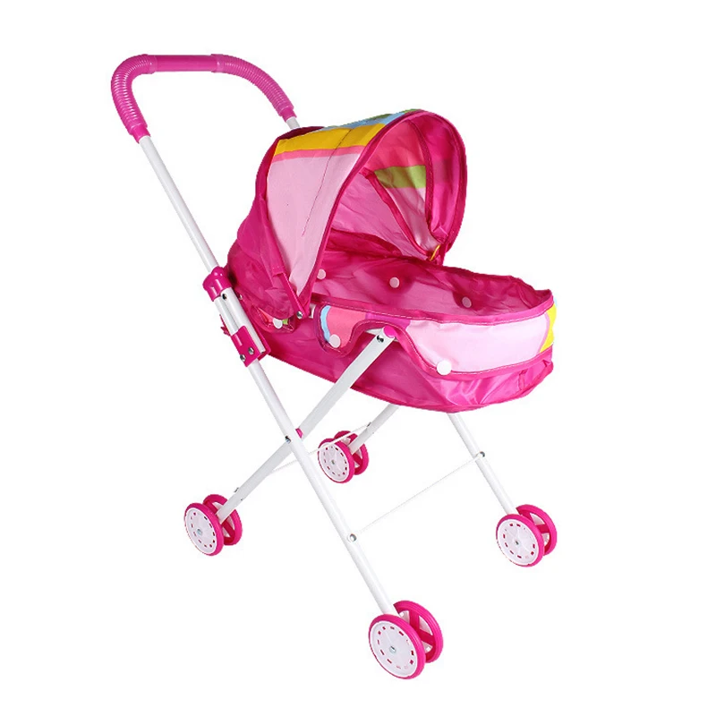 Baby Stroller For Dolls Dollhouse Barbies Furniture Accessories Infant Carriage Trolley Nursery Model Girls Doll House Play Toys
Baby Stroller For Dolls Dollhouse Barbies Furniture Accessories Infant Carriage Trolley Nursery Model Girls Doll House Play Toys