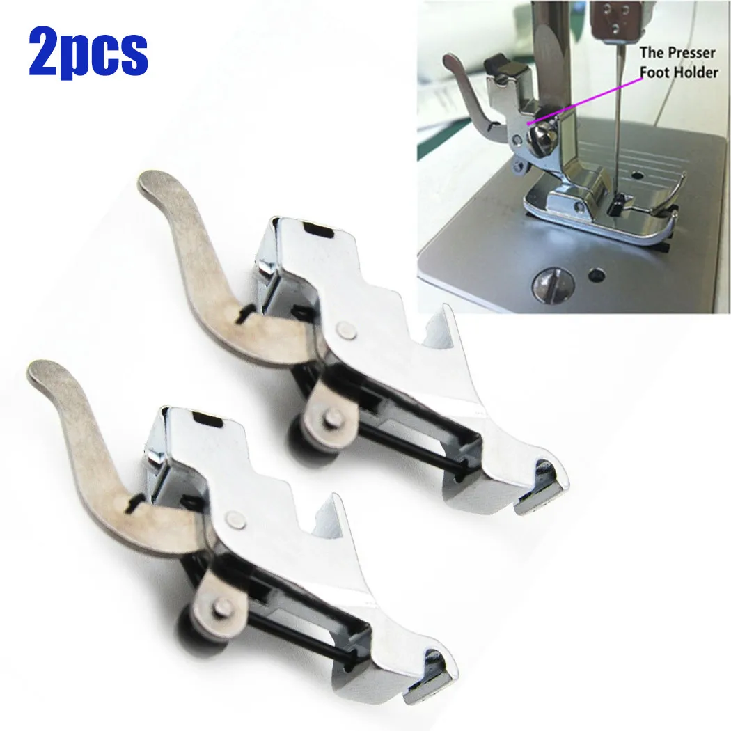 2Pcs Low Shank Presser Foot Holder Stem For Standard Foot Feet CY-7300L Adjustable Metal Darning Sewing Machine Presser Foot
2Pcs Low Shank Presser Foot Holder Stem For Standard Foot Feet CY-7300L Adjustable Metal Darning Sewing Machine Presser Foot