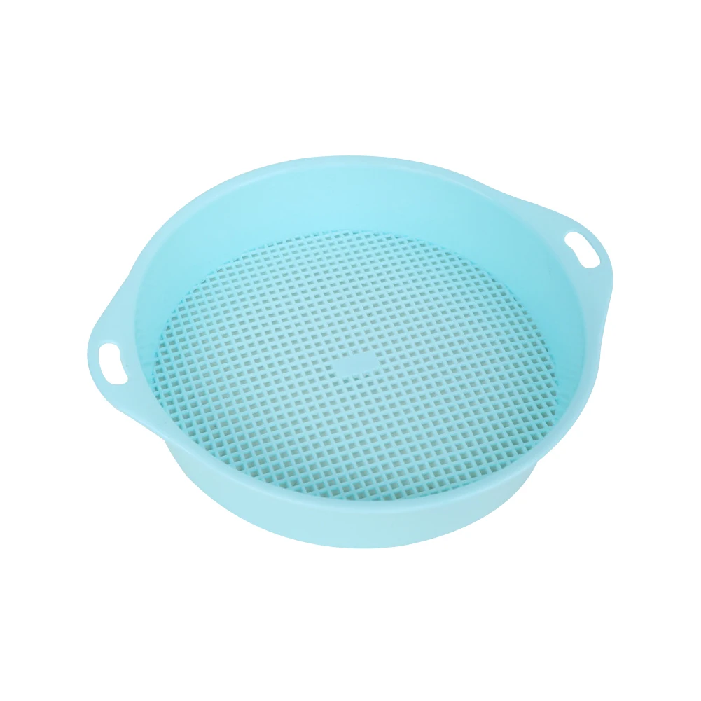 Round Siever Household Plastic Filter Soil Stone Grid Sieve Gardening Tools Garden Sieve 3mm/0.12in Pink Blue
Round Siever Household Plastic Filter Soil Stone Grid Sieve Gardening Tools Garden Sieve 3mm/0.12in Pink Blue