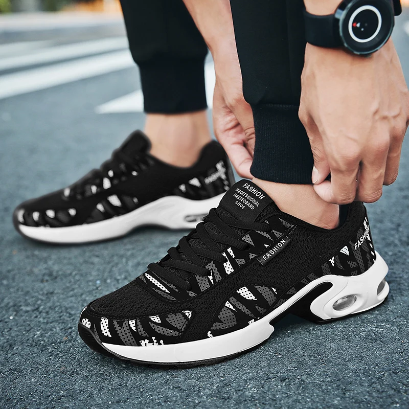 Mens Shoes Casual Male Mesh Lace-up Waterproof Black Comfortable Footwear Tenis Masculino Calzado Hombre Designer Sneakers Men
Mens Shoes Casual Male Mesh Lace-up Waterproof Black Comfortable Footwear Tenis Masculino Calzado Hombre Designer Sneakers Men