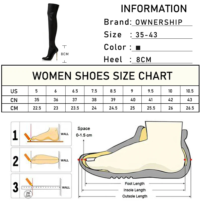 Women Zip Over The Knee Boots Ladies Sexy Black Pointed Toe Thin High Heels Women's PU Leather Long Boots Female New Footwear
Women Zip Over The Knee Boots Ladies Sexy Black Pointed Toe Thin High Heels Women's PU Leather Long Boots Female New Footwear