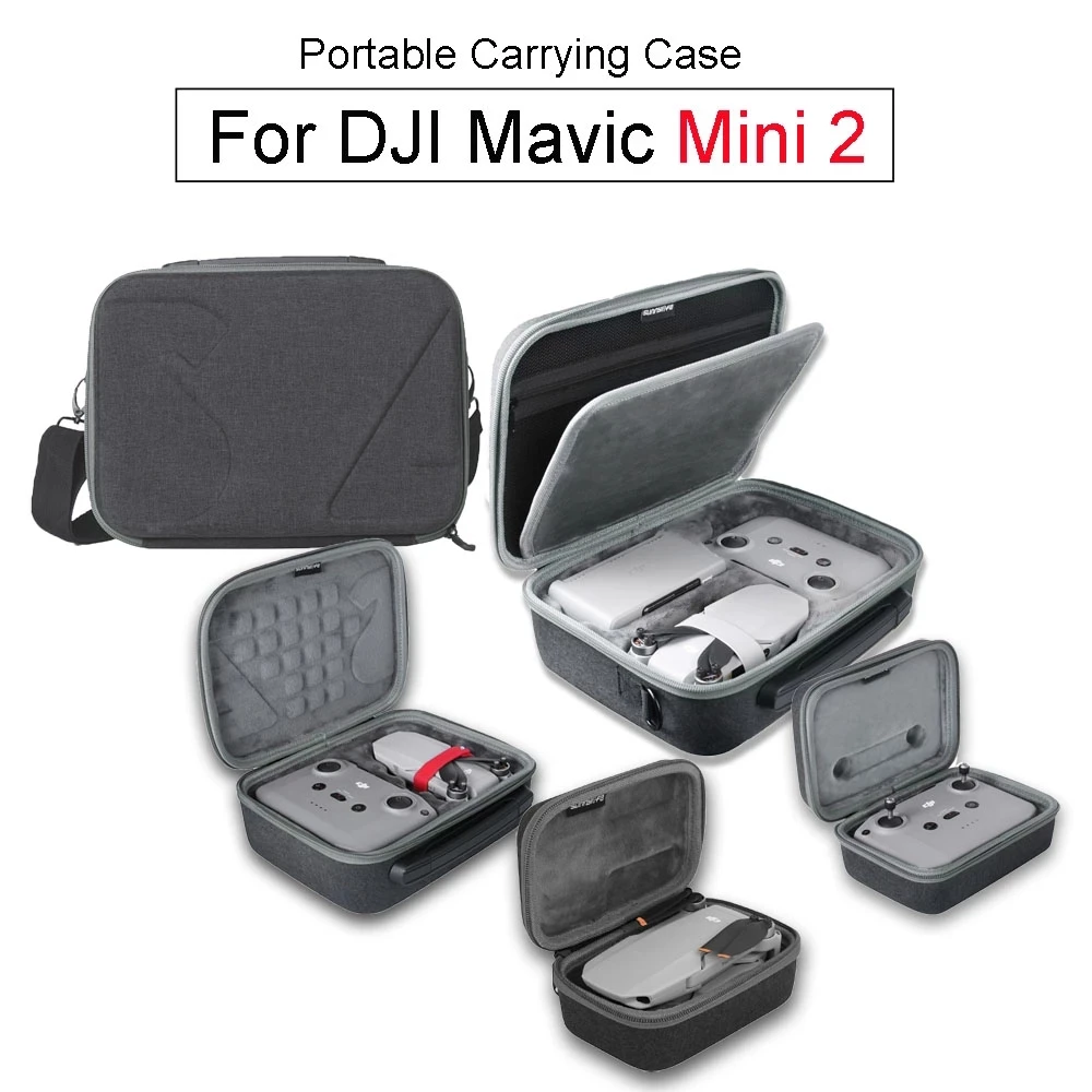 Case For DJI Mavic Mini 2 Shoulder Bags Portable drone body Box battery Bag remote control Hardshell Carrying case for Mini 2
Case For DJI Mavic Mini 2 Shoulder Bags Portable drone body Box battery Bag remote control Hardshell Carrying case for Mini 2