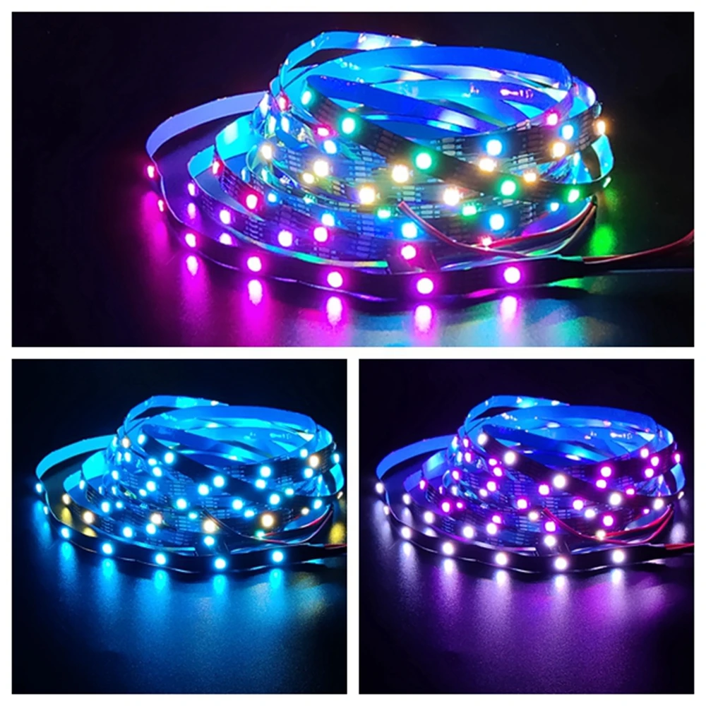 WS2815(Updated Version Of WS2812B WS2813)Individually Addressable LED Dual-Signal RGB LED Pixels Strip Light 1/5M Waterproof
WS2815(Updated Version Of WS2812B WS2813)Individually Addressable LED Dual-Signal RGB LED Pixels Strip Light 1/5M Waterproof