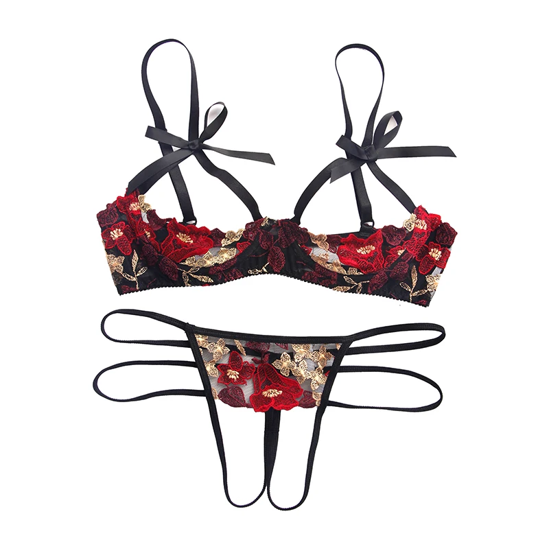 Romantic French Women's Underwear Push Up Beugel Cup Beha Lingerie Set Sexy Seduction Edge Open Cross Bh Set Valentine's Day
Romantic French Women's Underwear Push Up Beugel Cup Beha Lingerie Set Sexy Seduction Edge Open Cross Bh Set Valentine's Day