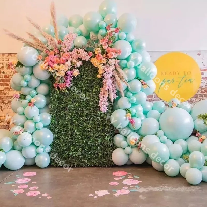 DIY Macaron Tiffany Blue Balloons Garland Kit Latex Balloon Birthday Decoration Wedding Baby Shower Anniversary Party Supplies
DIY Macaron Tiffany Blue Balloons Garland Kit Latex Balloon Birthday Decoration Wedding Baby Shower Anniversary Party Supplies
