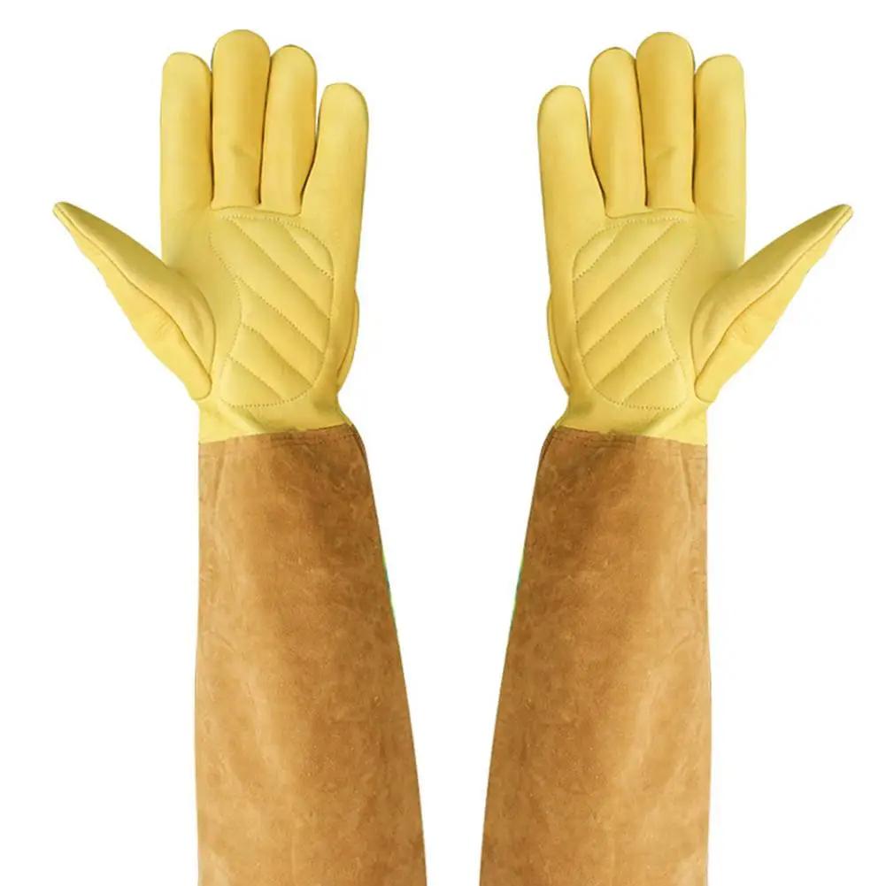 1Pair Beekeeping Gloves Protective Sleeves Breathable Anti Bee/Faux Cattlehide Long Gloves For Beekeeper Beekeeping Tools
1Pair Beekeeping Gloves Protective Sleeves Breathable Anti Bee/Faux Cattlehide Long Gloves For Beekeeper Beekeeping Tools