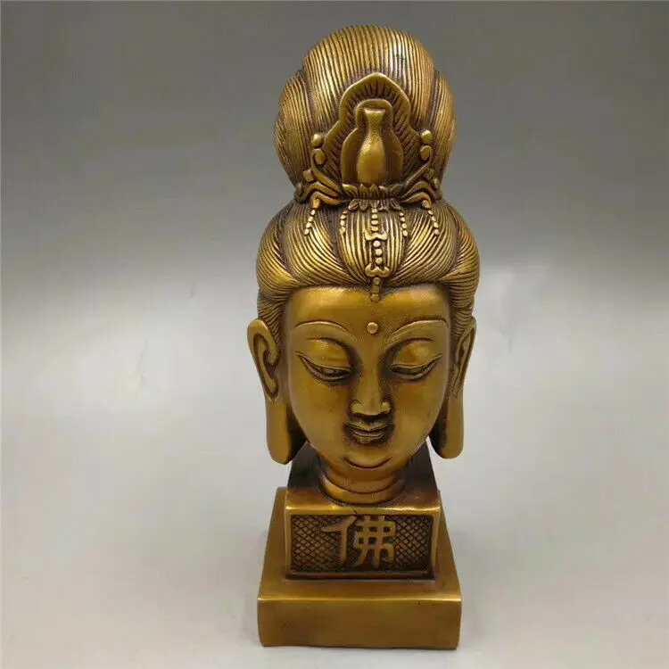 Китайские латунные статуи Buddism Guanyin 1,6 кг, декоративные статуи, Античная коллекция
Китайские латунные статуи Buddism Guanyin 1,6 кг, декоративные статуи, Античная коллекция