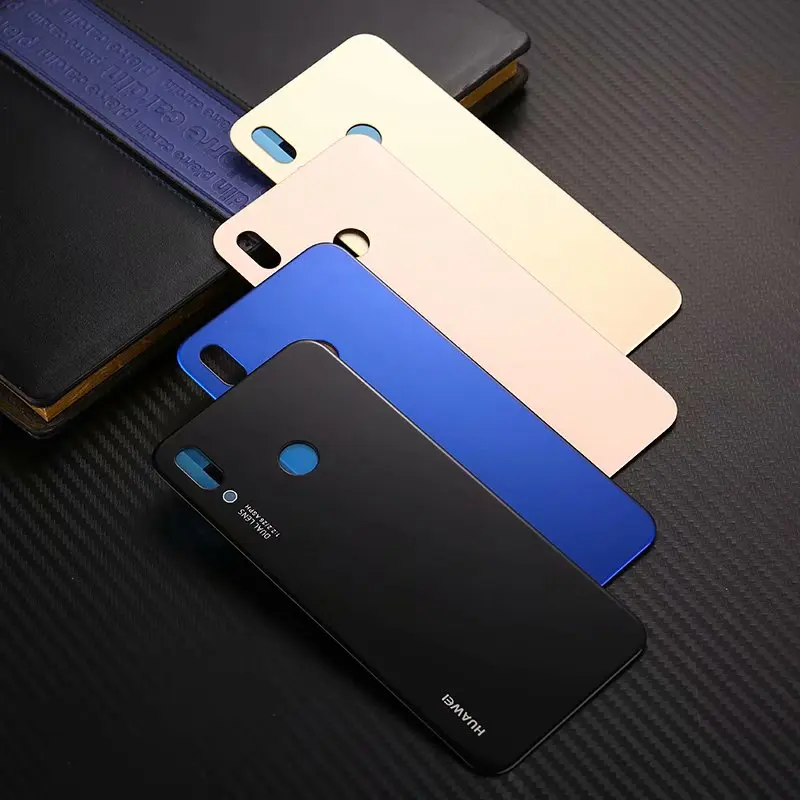 Оригинальный корпус для huawei P20 Lite P20Lite Батарейная дверь настоящая задняя крышка