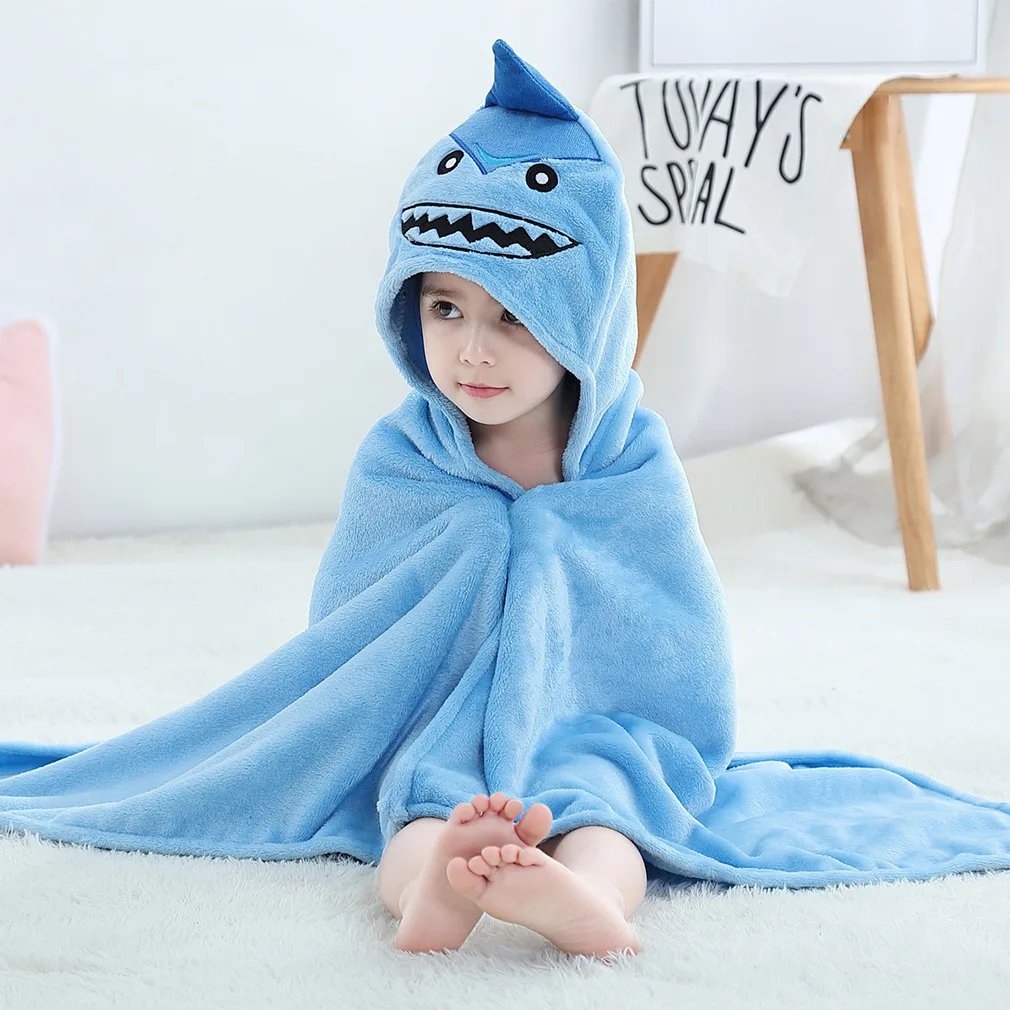 3 Pieces Children Hooded Bath Towel Lovely Shark Bathrobe Hooded Cape Beach Towel 60*120CM
3 Pieces Children Hooded Bath Towel Lovely Shark Bathrobe Hooded Cape Beach Towel 60*120CM