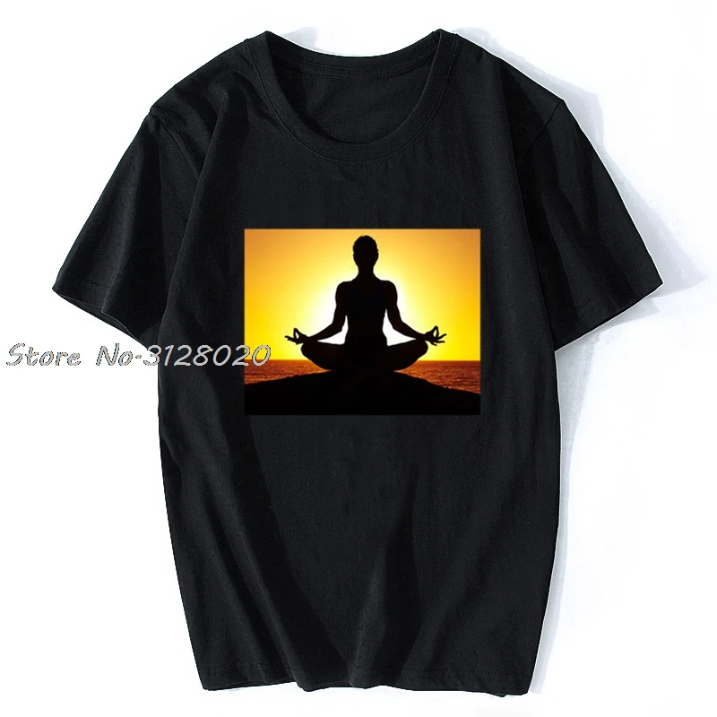 Rising Sun Yoga Meditation Sun Greeting men's (woman's available) TShirt Black Cool Casual Pride T Shirt Men Unisex Fashion tees
Rising Sun Yoga Meditation Sun Greeting men's (woman's available) TShirt Black Cool Casual Pride T Shirt Men Unisex Fashion tees