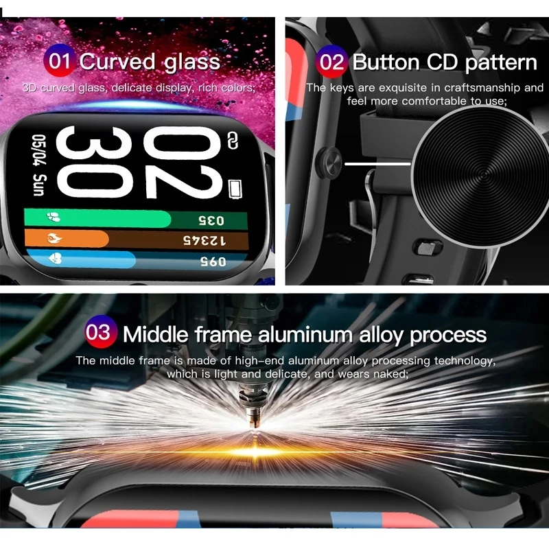 F37 Smart Watch Body Temperature Measure Heart Rate Monitor Smartwatch Fitness Tracker Waterproof Sport Wristwatch For Men Women
F37 Smart Watch Body Temperature Measure Heart Rate Monitor Smartwatch Fitness Tracker Waterproof Sport Wristwatch For Men Women