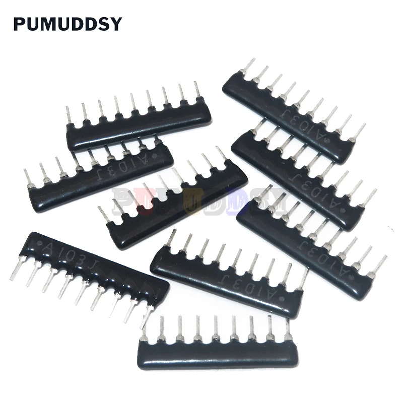 10PCS 5Pin 9Pin Exclusion Network Resistor Array DIP 100 220 330 470 510 680 1K 1.2K 1.5K 2K 2.2K 3.3K 4.7K 10K 100K Ohm
10PCS 5Pin 9Pin Exclusion Network Resistor Array DIP 100 220 330 470 510 680 1K 1.2K 1.5K 2K 2.2K 3.3K 4.7K 10K 100K Ohm