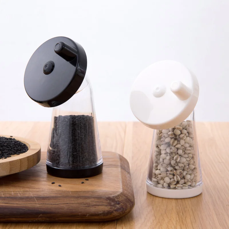 Kitchen Sesame Grinder Manual Complementary Food Spice Bottle Roasting Sea Salt Black Pepper Mill Candy Squeeze Grinding Bottles
Kitchen Sesame Grinder Manual Complementary Food Spice Bottle Roasting Sea Salt Black Pepper Mill Candy Squeeze Grinding Bottles
