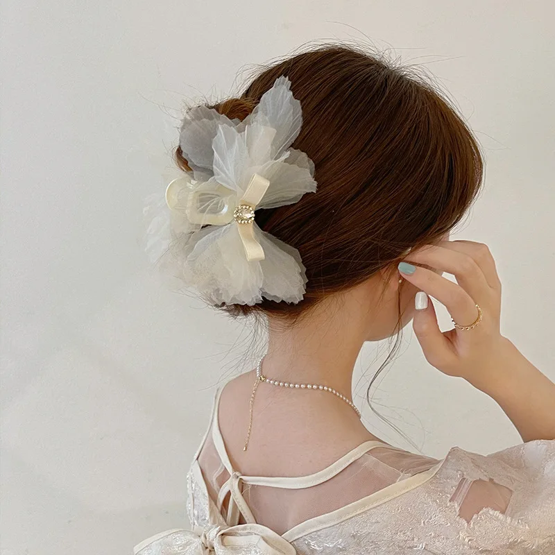 Princess Super Fairy Hair Clip Claw Clamp Hairpin Fabric Yarn Bow Hair Claw Grab Woman Summer Shark Clips Tiara Hair Accessories
Princess Super Fairy Hair Clip Claw Clamp Hairpin Fabric Yarn Bow Hair Claw Grab Woman Summer Shark Clips Tiara Hair Accessories