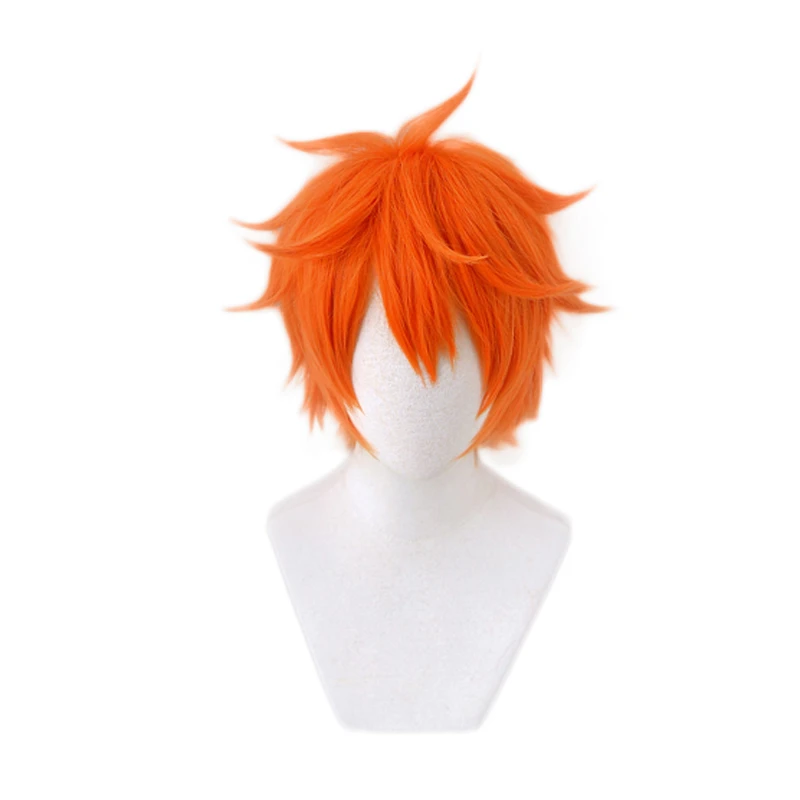Haikyuu! Парик для косплея Shoyo Hinata, короткие оранжевые термостойкие волоконные парики для костюмов на Хэллоуин, Рождество, карнавал
Haikyuu! Парик для косплея Shoyo Hinata, короткие оранжевые термостойкие волоконные парики для костюмов на Хэллоуин, Рождество, карнавал
