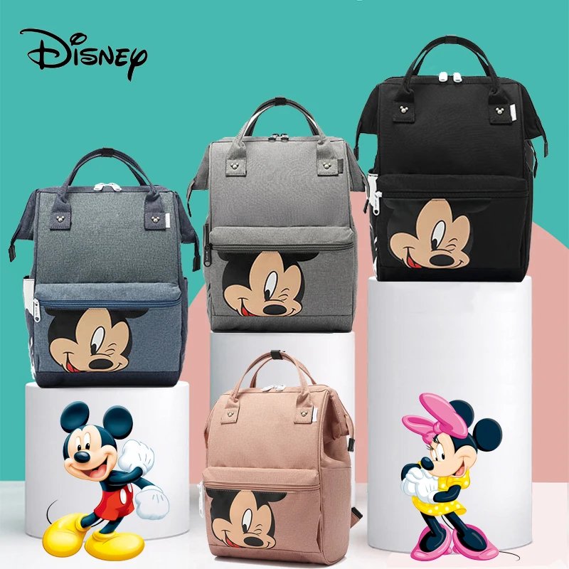 Disney USB Diaper Bag Baby Backpack Fashion Mummy Maternity Wet Bag Organizer Mickey Mouse Large Capacity Nappy Travel Backpack
Disney USB Diaper Bag Baby Backpack Fashion Mummy Maternity Wet Bag Organizer Mickey Mouse Large Capacity Nappy Travel Backpack