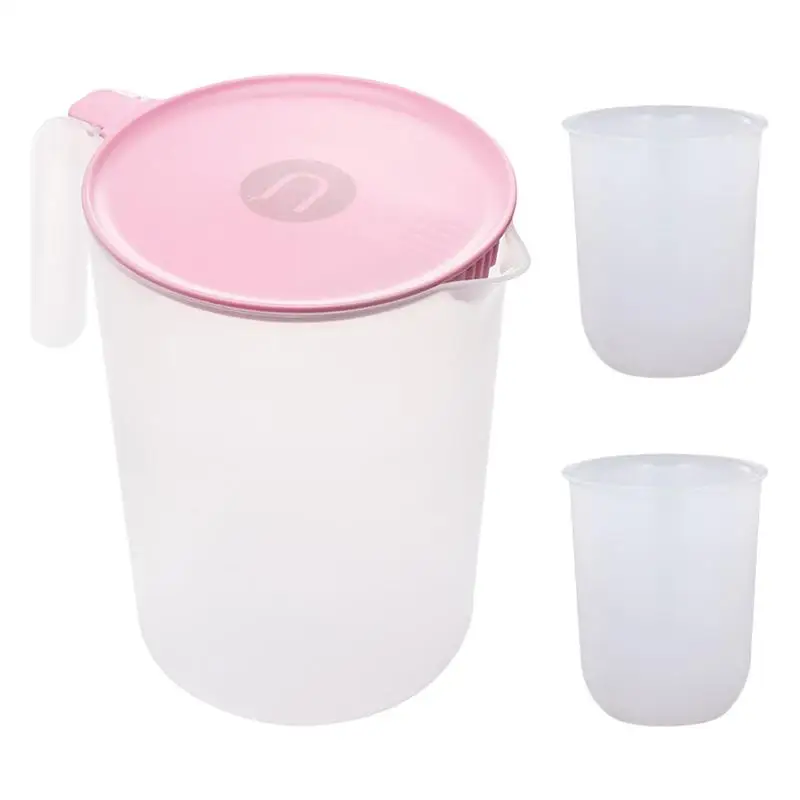 Пластиковый чайник, 1 комплект, прохладный чайник, утолщенный чайник для кухни, сок, вода 
Пластиковый чайник, 1 комплект, прохладный чайник, утолщенный чайник для кухни, сок, вода