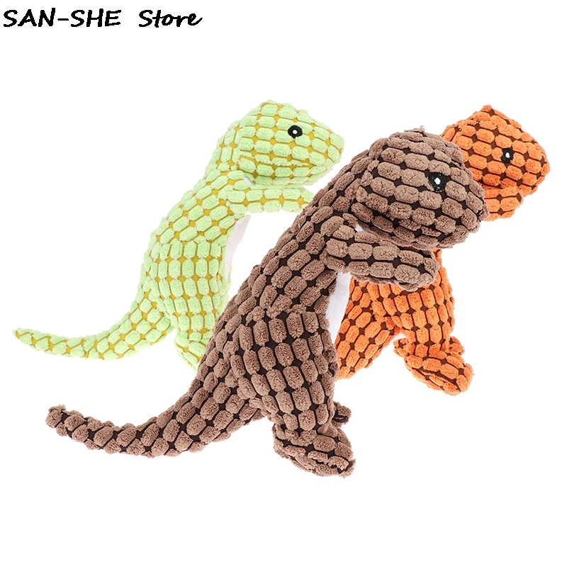 Pet Dinosaur Shape Durability Plush Dog Toys Chew Molar Squeak Chew Sound Toy For Dogs Puppy Toys To Clean The Teeth
Pet Dinosaur Shape Durability Plush Dog Toys Chew Molar Squeak Chew Sound Toy For Dogs Puppy Toys To Clean The Teeth