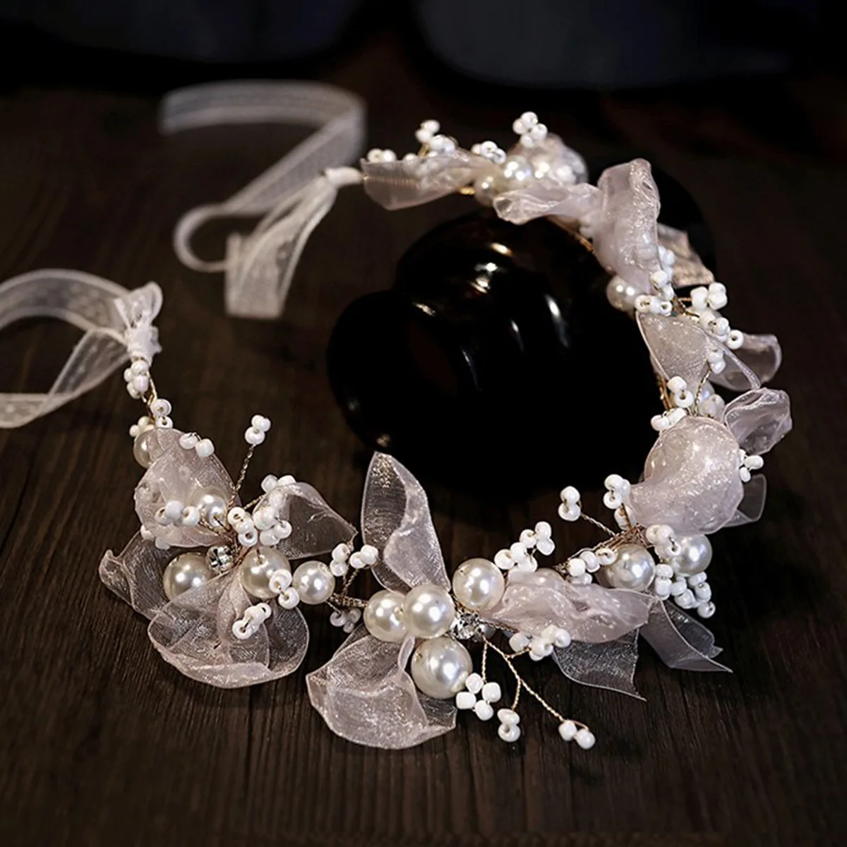 Elegant Pearl Headband Pink Flower Sweet Bridal Wedding Hairwear Charming Jewelry Gifts for Women ML
Elegant Pearl Headband Pink Flower Sweet Bridal Wedding Hairwear Charming Jewelry Gifts for Women ML