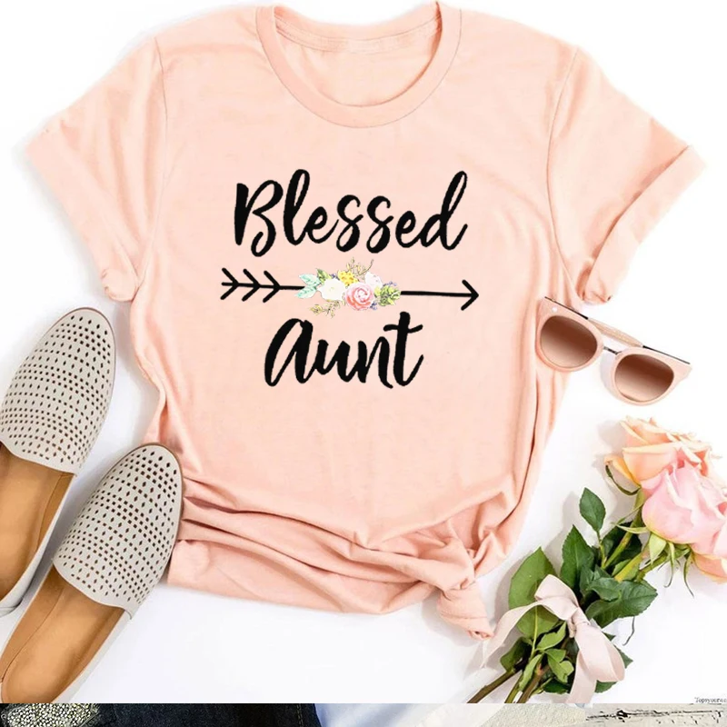 Blessed Aunt T Shirt Women Funny Floral Blessed Tees 2021 Women Fashion Clothing Tops New Aunt Gift Shirt Tops Summer Pink
Blessed Aunt T Shirt Women Funny Floral Blessed Tees 2021 Women Fashion Clothing Tops New Aunt Gift Shirt Tops Summer Pink