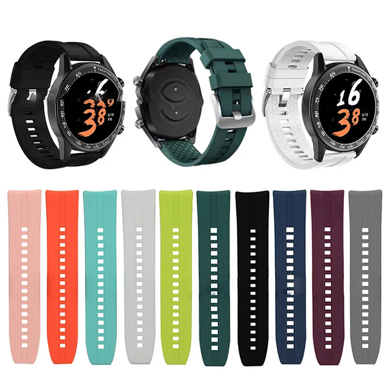 22mm Universal watch strap for huawei watch GT/GT2/MagicWatch 2 46mm band Quick replacement Accessories silicone soft
22mm Universal watch strap for huawei watch GT/GT2/MagicWatch 2 46mm band Quick replacement Accessories silicone soft