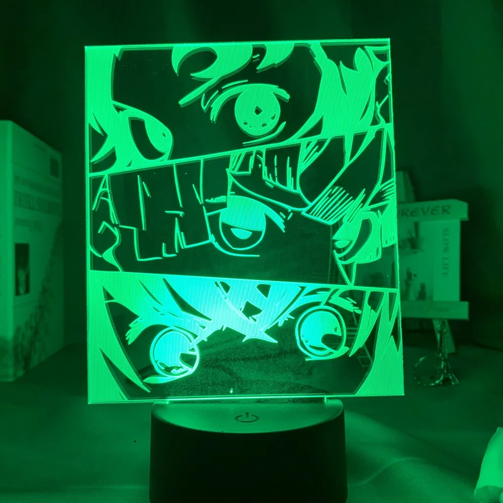 Anime Light Demon Killer Acrylic LED Children's Night Light Kids Bedroom Decoration Cool Night Light Gift Anime Decor
Anime Light Demon Killer Acrylic LED Children's Night Light Kids Bedroom Decoration Cool Night Light Gift Anime Decor
