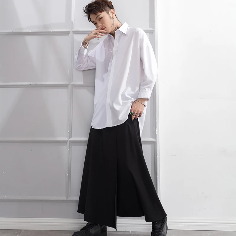 Non Mainstream Men's and Women's Low-grade Trousers with Belt Decoration Skirt and Trousers Irregular Alternative Fashion Trend
Non Mainstream Men's and Women's Low-grade Trousers with Belt Decoration Skirt and Trousers Irregular Alternative Fashion Trend