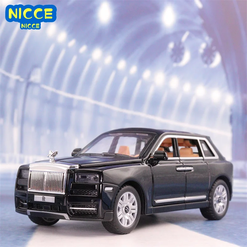 Nicce 1:24 Rolls-Royce Cullinan Car Model Metal Model Car Alloy Die-casting Car Children's Toy Gift Collectibles Free A253
Nicce 1:24 Rolls-Royce Cullinan Car Model Metal Model Car Alloy Die-casting Car Children's Toy Gift Collectibles Free A253
