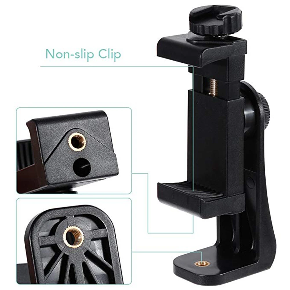 Rainwayer Tripod Mount Adapter Cell Phone Clipper Holder Vertical 360 Rotation Tripod Stand for iPhone X 7 Plus Samsung Tripod
Rainwayer Tripod Mount Adapter Cell Phone Clipper Holder Vertical 360 Rotation Tripod Stand for iPhone X 7 Plus Samsung Tripod
