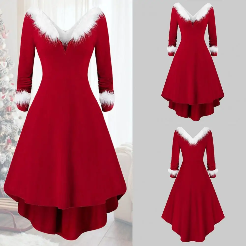 Classic Party Dress High Waist Autumn Winter Patchwork Waist Tight Large Hem Christmas Dress Xmas Dress Casual Dress
Classic Party Dress High Waist Autumn Winter Patchwork Waist Tight Large Hem Christmas Dress Xmas Dress Casual Dress