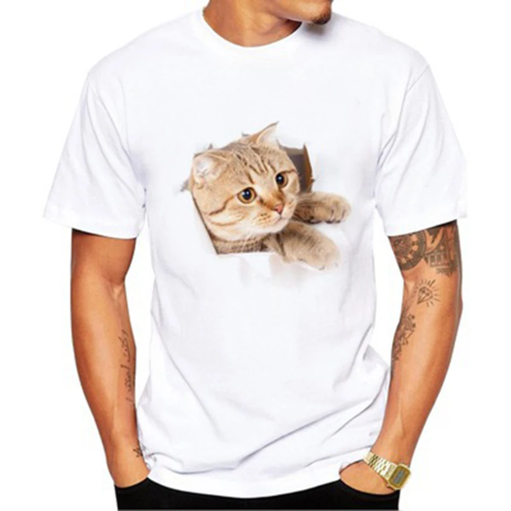 The new summer cat print T shirt men's 3D top T shirt short sleeve Camiseta round collar T shirt fashion casual T shirt
The new summer cat print T shirt men's 3D top T shirt short sleeve Camiseta round collar T shirt fashion casual T shirt