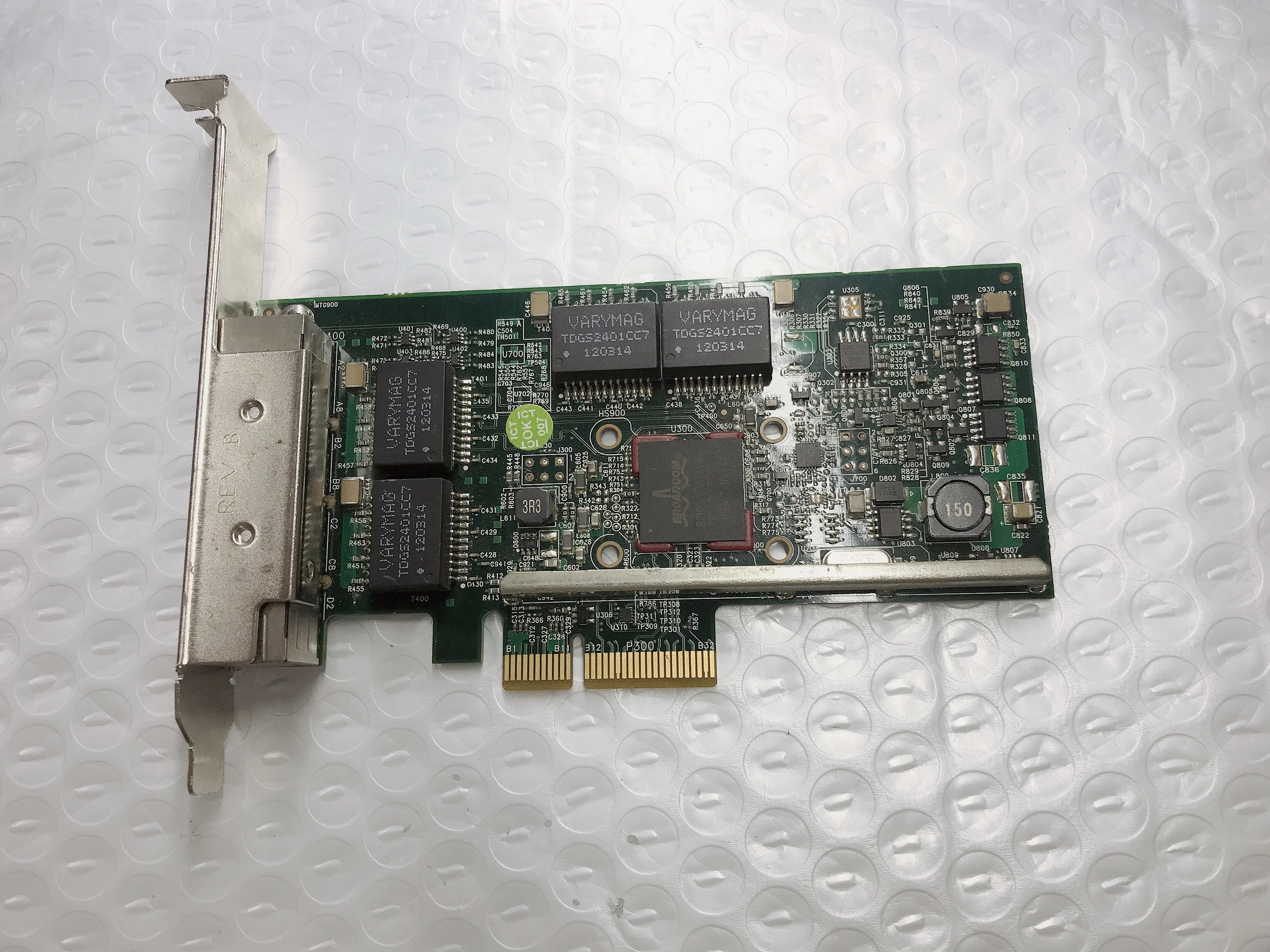 FOR Dell four-port PCI-E four-port Gigabit network card BROADCOM BCM95719A1904G 0KH08P
FOR Dell four-port PCI-E four-port Gigabit network card BROADCOM BCM95719A1904G 0KH08P