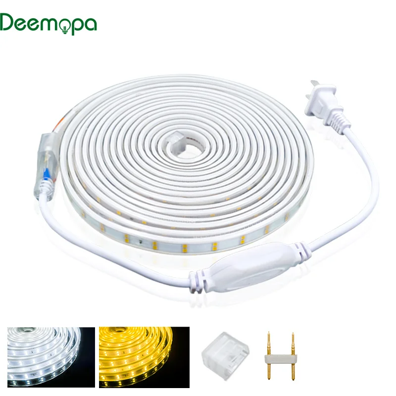 Гибкая СВЕТОДИОДНАЯ лента SMD 2835 120 В переменного тока светодиодов/м