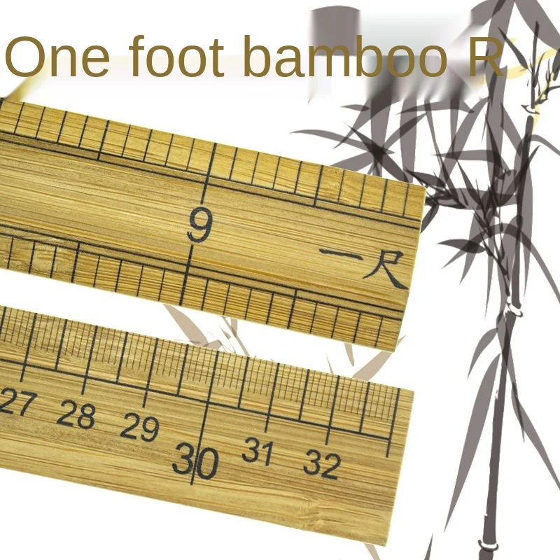 1PCS Tailor Bamboo Ruler Clothing Wooden Ruler Making Clothes Measuring Pattern One City Ruler 33CM
1PCS Tailor Bamboo Ruler Clothing Wooden Ruler Making Clothes Measuring Pattern One City Ruler 33CM