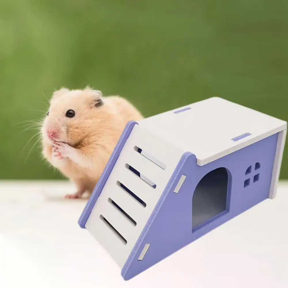 Small Pets House with Ladder Leisure Small Animal Hideout House Hamster Villa Chinchilla Hut
Small Pets House with Ladder Leisure Small Animal Hideout House Hamster Villa Chinchilla Hut