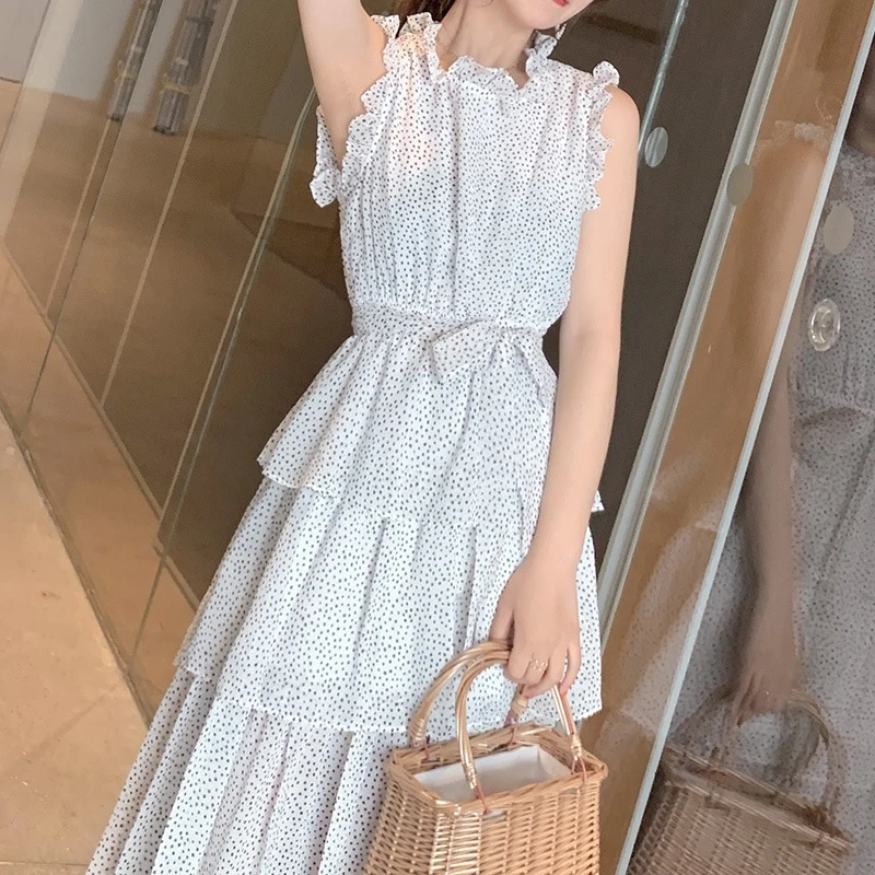 Ashley High waist A-line Women's dress Fashion Printed Holiday Style Spring Summer Ruffle Dress Casual mid-length Female dress
Ashley High waist A-line Women's dress Fashion Printed Holiday Style Spring Summer Ruffle Dress Casual mid-length Female dress