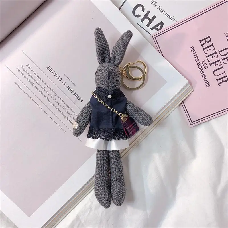 East Fashion Leather Rabbit Plush Keychain Style Lady Charm Key Chain Women Young Bag Pendant Keyring Girl Female Friends Gift
East Fashion Leather Rabbit Plush Keychain Style Lady Charm Key Chain Women Young Bag Pendant Keyring Girl Female Friends Gift