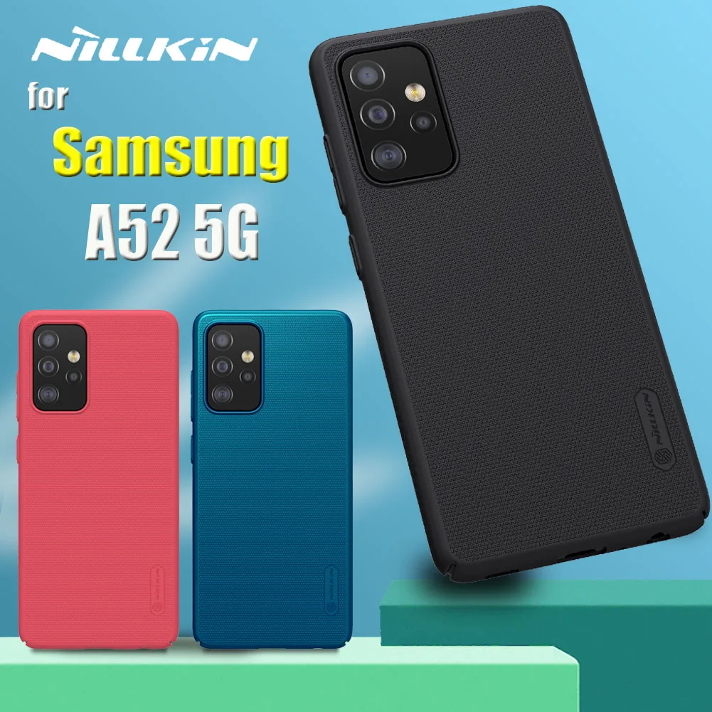 for Samsung A52 5G Case Nillkin Frosted Matte Shield Hard Plastic Phone Back Cover for Galaxy A52 Funda Coque
for Samsung A52 5G Case Nillkin Frosted Matte Shield Hard Plastic Phone Back Cover for Galaxy A52 Funda Coque