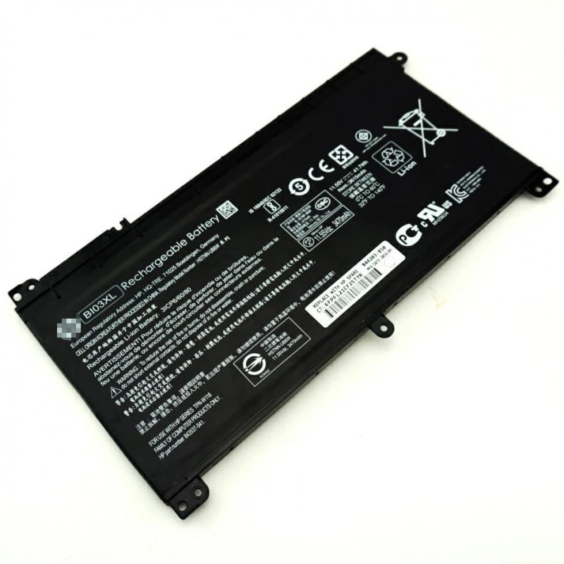100% New BI03XL Laptop battery for HP Pavilion X360 13-U100TU U113TU U169TU HSTNN-UB6W TPN-W118 Stream 14-AX010wm 14-AX020wm
100% New BI03XL Laptop battery for HP Pavilion X360 13-U100TU U113TU U169TU HSTNN-UB6W TPN-W118 Stream 14-AX010wm 14-AX020wm